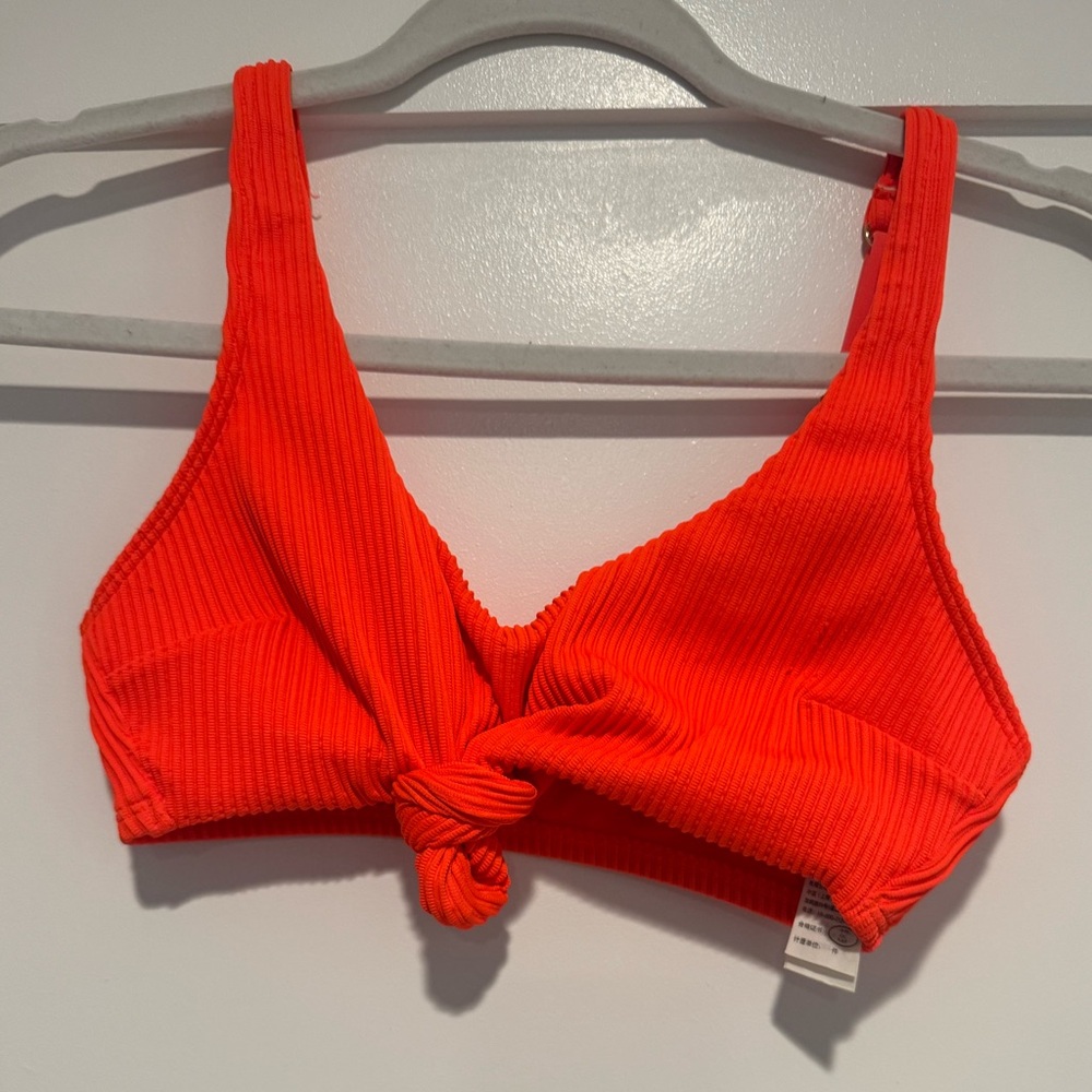 Hollister Bright Orange Swim Top